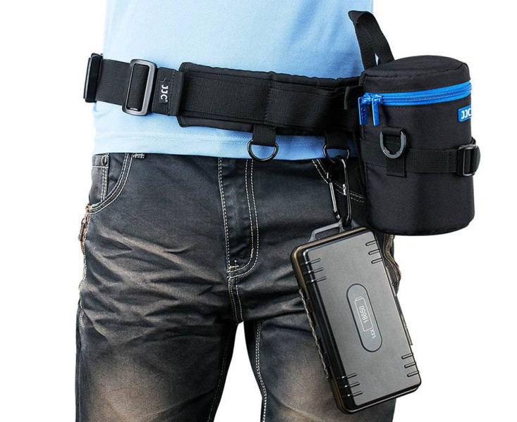 водонепроницаемый бокс с карабином для 18650 батарей