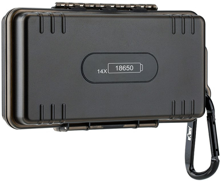 хранение четырнадцати 18650 аккумуляторов
