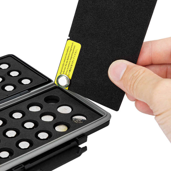 защитный футляр на 36 батареек таблеток LR377