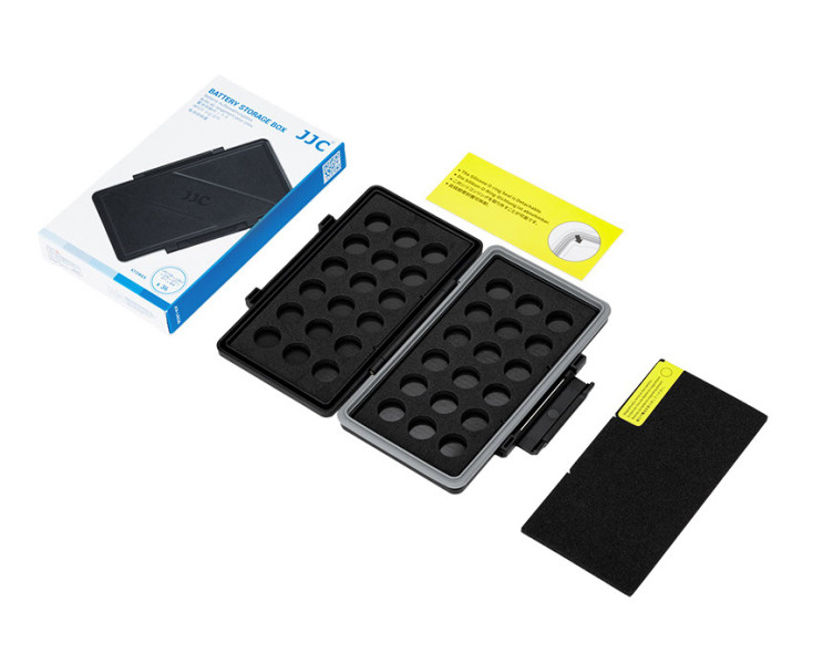 JJC JCR-LRX36 Защитный бокс на 36 батареек LR41, LR364, LR371, LR376, LR377 и LR1130