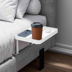 Полка прикроватная для смартфонов и планшетов с подстаканником (Z-крепление, нагрузка 3 кг)