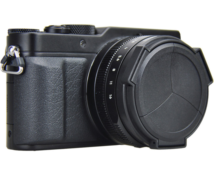 черная автоматическая крышка для Panasonic Lumix DMC-LX100