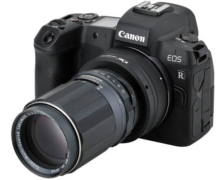 M42 объектив на Canon RF камеру