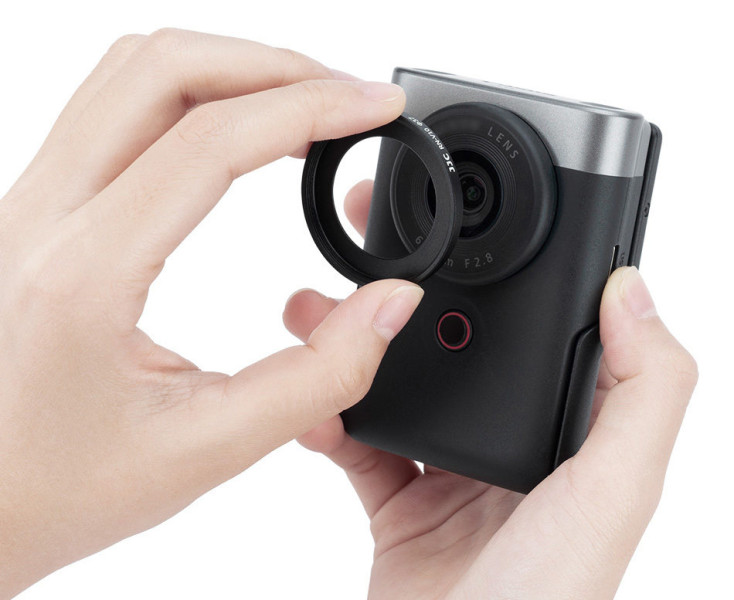 установка светофильтра 37 мм на Canon V10