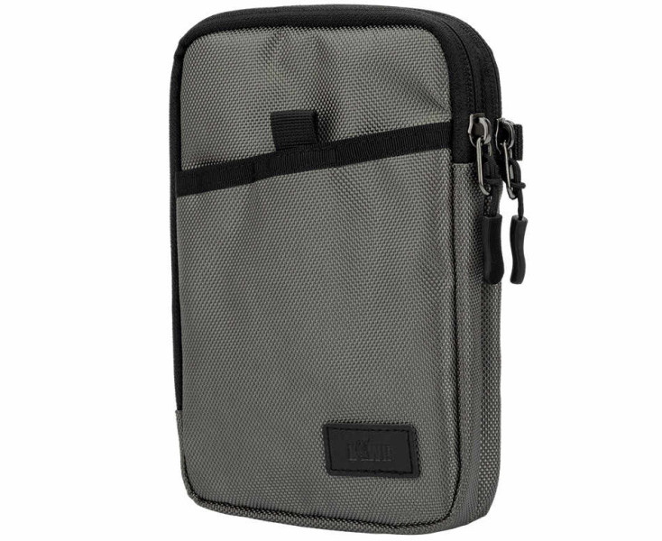 купить сумку для двух смартфонов серебристую