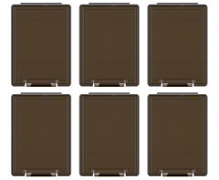 Прозрачный держатель для карт памяти CFexpress Type B / XQD (6 штук)