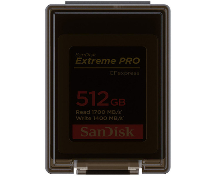 шесть прозрачных чехлов для XQD