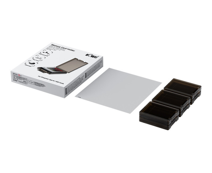 Kiwifotos SCH-CFB6 Прозрачный держатель для карт памяти CFexpress Type B / XQD 6 штук