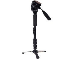 Монопод с тремя ногами и видео головой Yunteng VCT-288