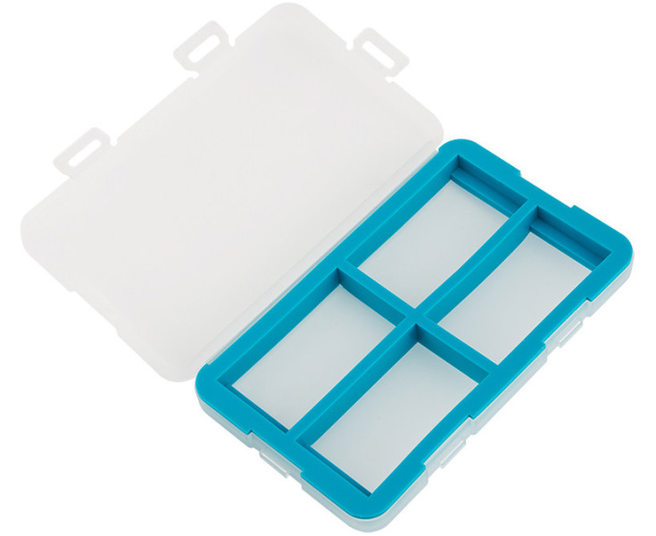 защитный органайзер на четыре аккумулятора 9V