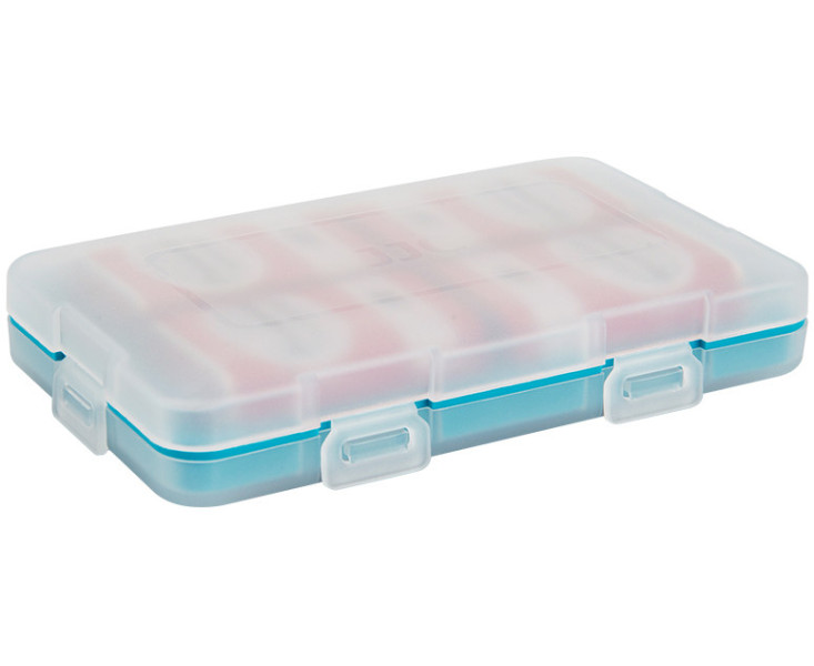 JJC BC-4X9V Защитный бокс органайзер на четыре аккумулятора или батарейки 9V крона