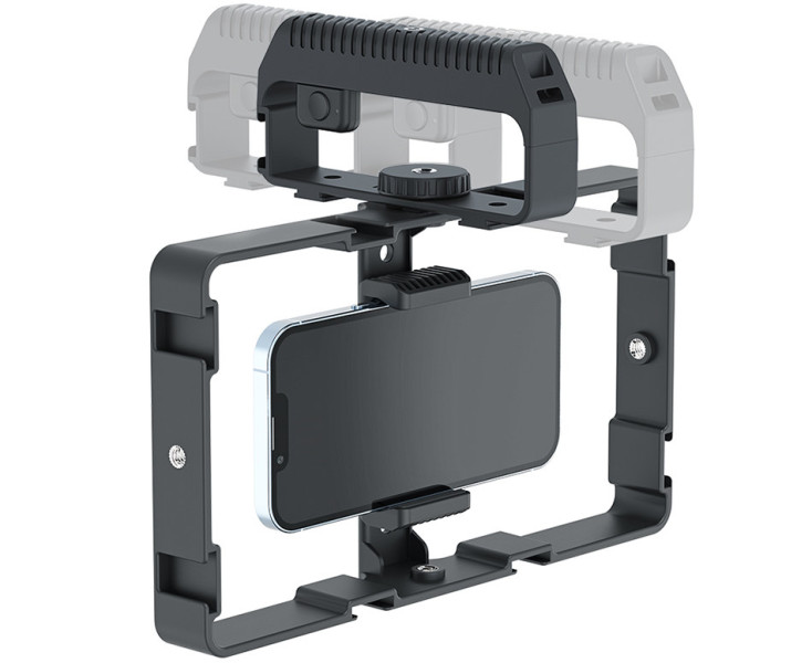 риг для смартфона с кистевым ремнём и пультом