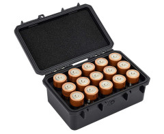Защитный бокс на пятнадцать батареек C (LR14)
