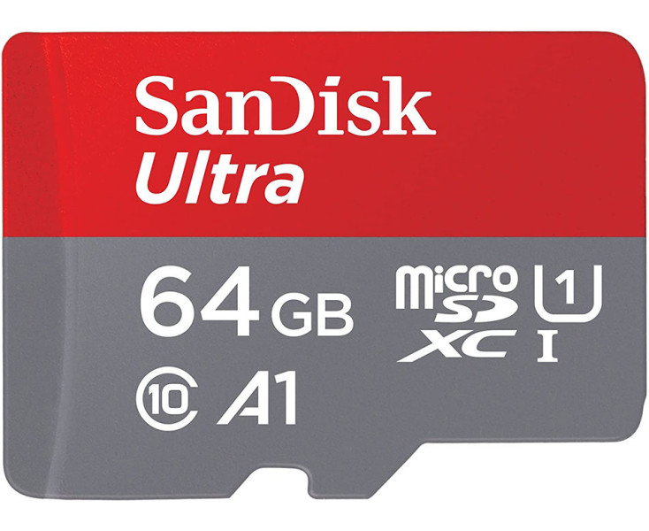купить microSD 64 ГБ Sandisk Ultra 120 мегабайт чтение