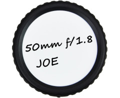 Задняя крышка объектива Canon с возможностью подписи