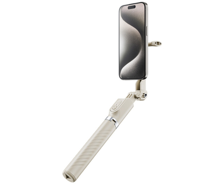 бежевый магнитный монопод штатив для смартфона