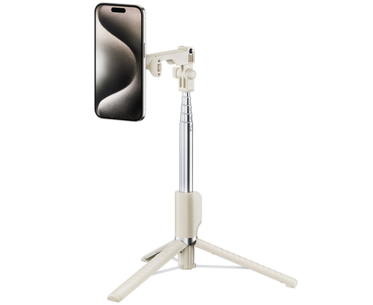 штатив-монопод магнитный для смартфонов бежевый