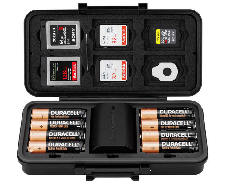 водонепроницаемый бокс на три Fujifilm NP-W235 и CFexpress Type A