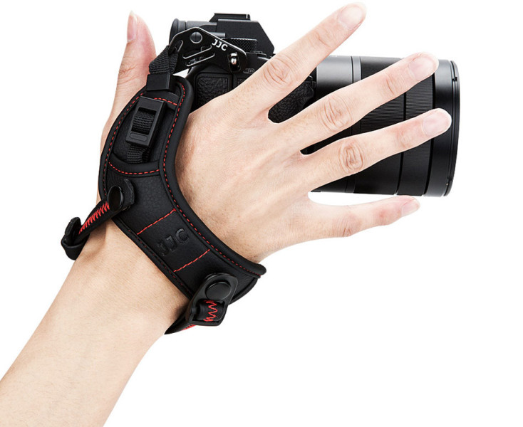 кистевой ремень красный для беззеркальной камеры с площадкой