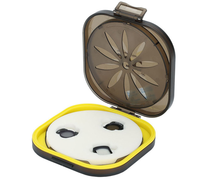 JJC F-DP3K3 Три светофильтра для DJI Osmo Pocket 3 - CPL, NDV2-32, Black Mist 1/4