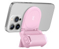 magsafe рукоятка с кнопкой затвора для смартфона розовая
