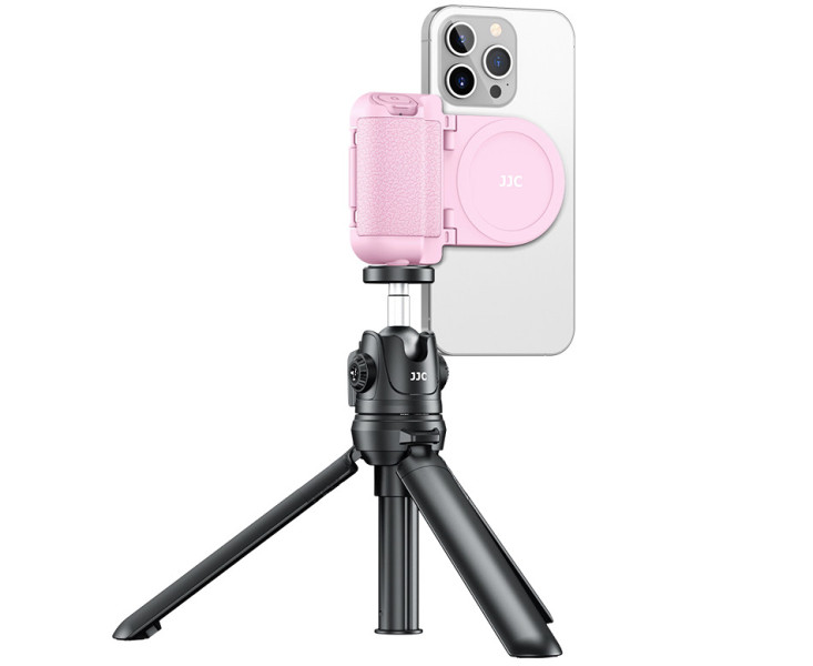 JJC MSG-P1 PINK MagSafe рукоятка для смартфона с кнопкой спуска затвора, розовый цвет