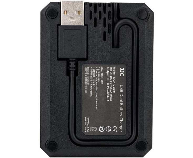 JJC DCH-LPE17 зарядное устройство для двух аккумуляторов Canon LP-E17
