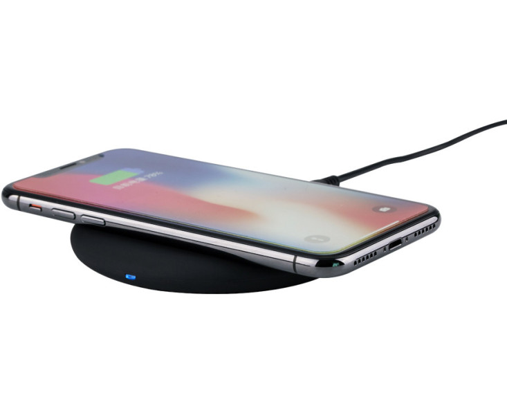 купить беспроводную зарядку смартфона черный цвет