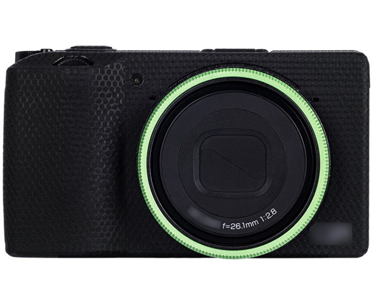 декоративное кольцо для Ricoh GR IIIx зелёное