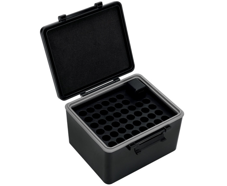 ударопрочный защитный бокс на 44 аккумулятора с тестером заряда