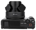 JJC ALC-ZV1 BLACK Автоматическая крышка для камеры Sony ZV-1II и ZV-1 чёрный цвет