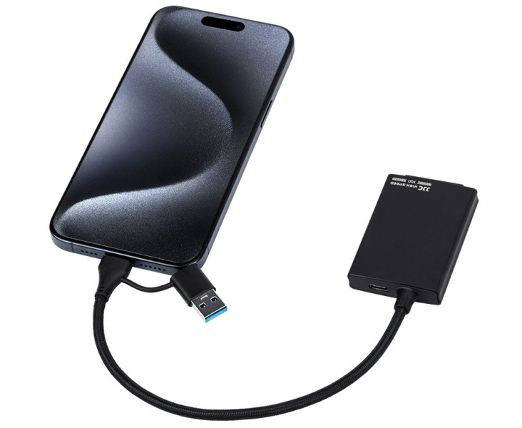 type-c картридер для XQD карт