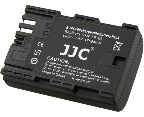 Аккумулятор JJC для фотокамер (Canon LP-E6)