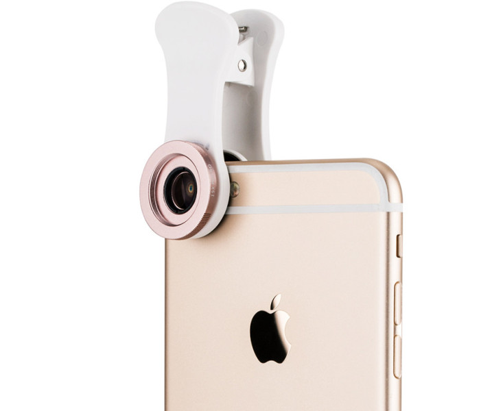 купить макро насадку для смартфона rose gold