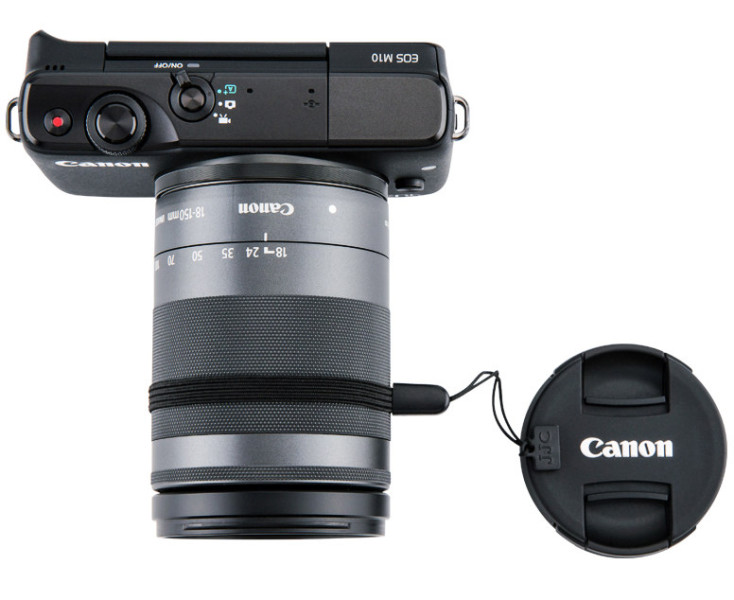 крепление крышки объектива для беззеркальной камеры