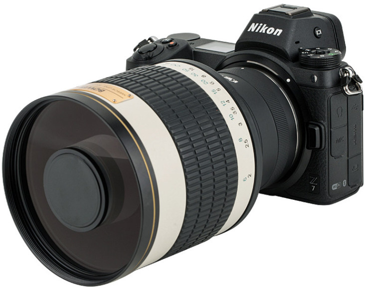 объектив T mount на Nikon Z6