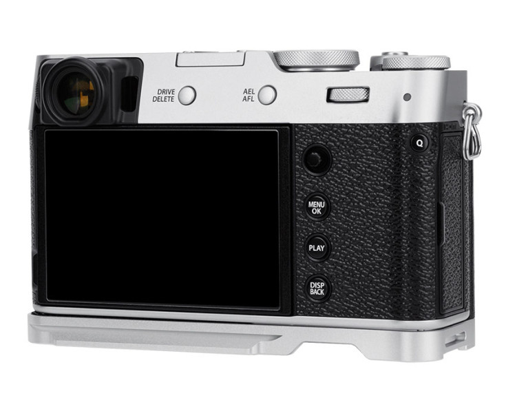 серебристый хват для Fujifilm X100F купить