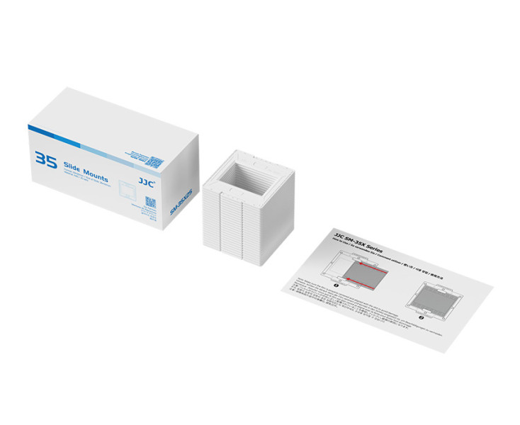JJC SM-35X25 Набор слайд-рамок для фотоплёнки 35 мм (тип 135), 25 штук