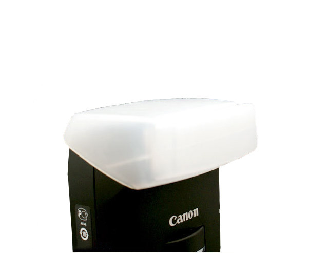 для вспышки Canon 220EX матовый рассеиватель