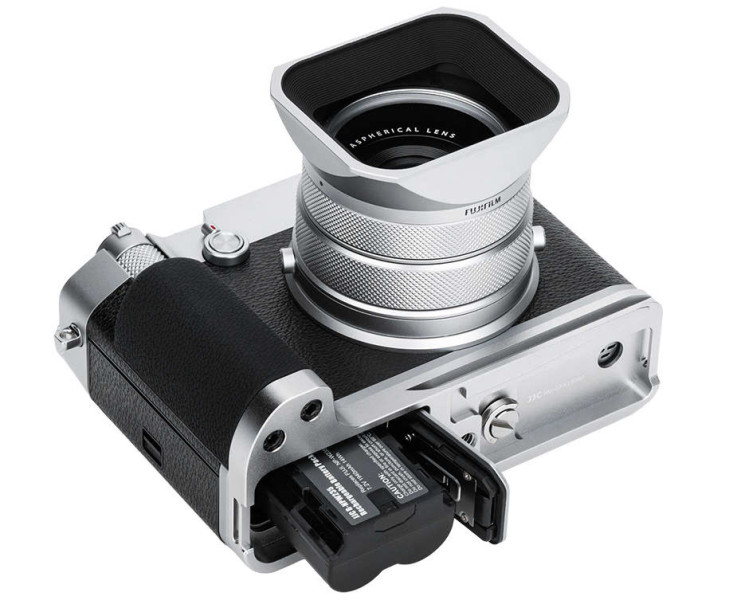 дополнительный хват для Fujifilm GFX100RF серебристый