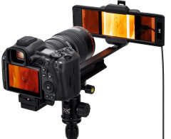 Установка для оцифровки плёнки и слайдов типа 135 и 120 на регулируемой рейке Arca-Swiss