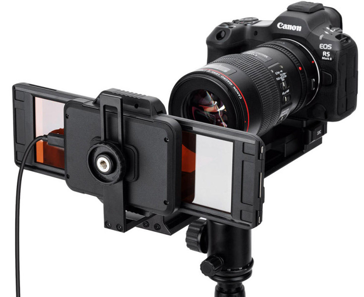 установка оцифровки среднеформатной фотоплёнки с LED светом