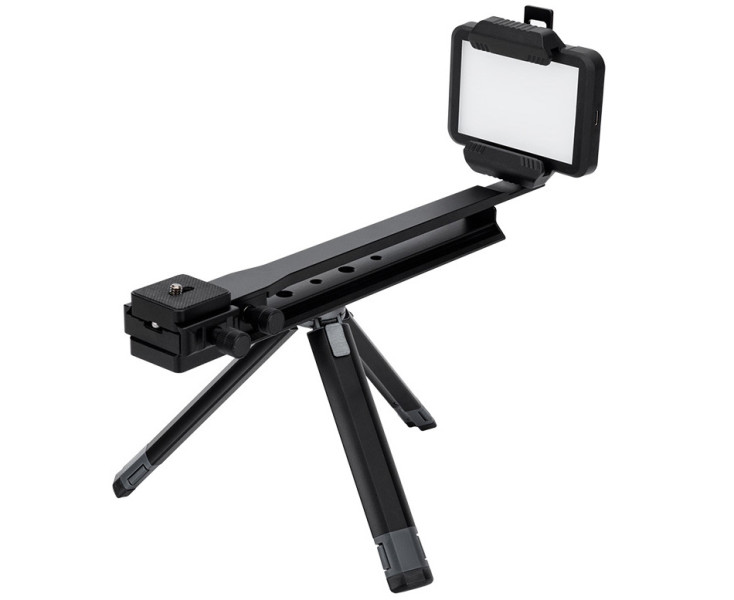 установка для оцифровки плёнки на раздвижной рейке платформе с LED светом