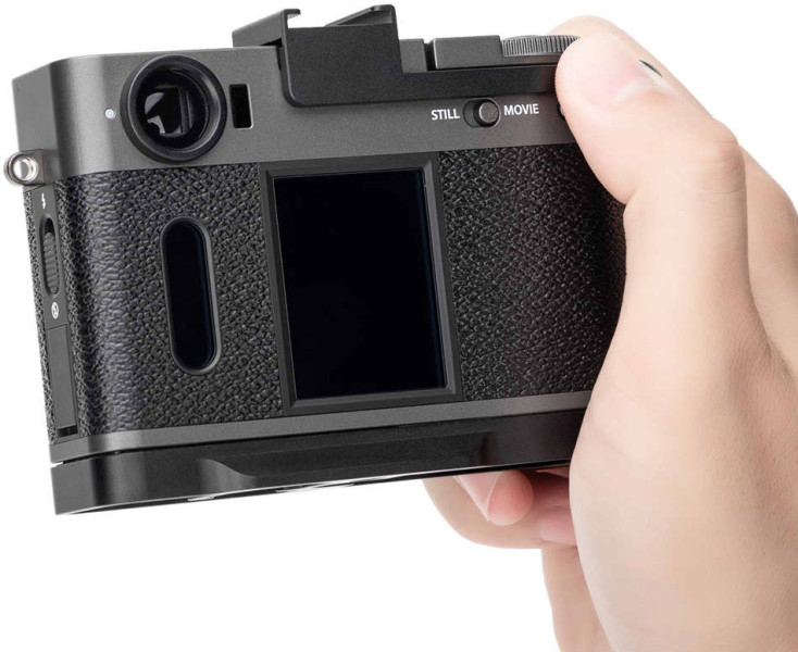 JJC TA-XHALF BLACK Дополнительный хват для Fujifilm X Half под большой палец, чёрный цвет