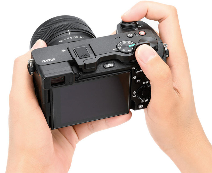 дополнительный хват для Sony a6700 под большой палец