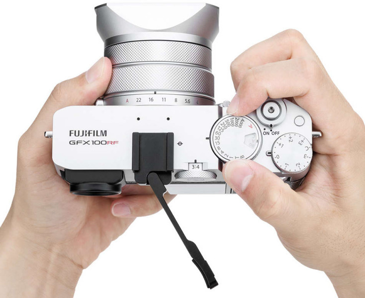 удобный хват под большой палец для Fujifilm GFX100RF чёрный