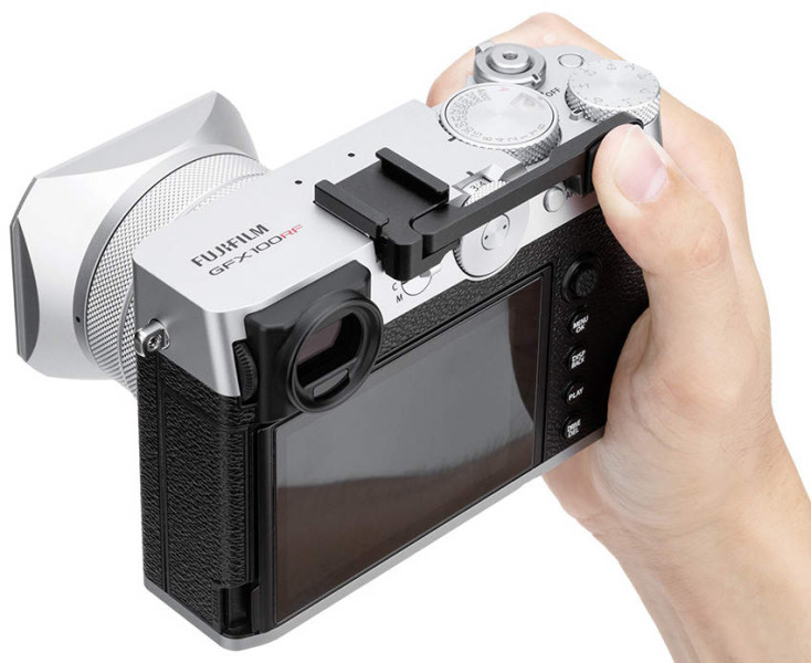 JJC TA-GFX100RF BLACK Дополнительный хват для Fujifilm GFX100RF, чёрный