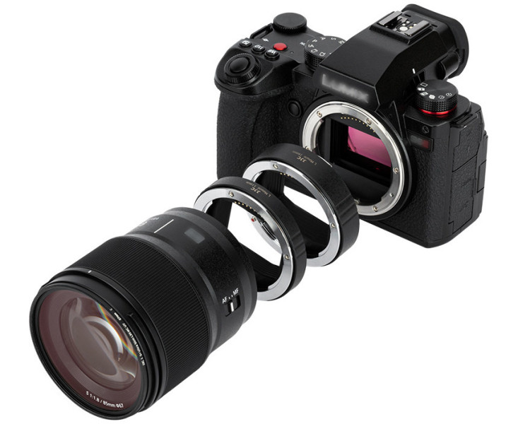 JJC AET-LS(II) Автофокусные макрокольца L-mount Leica, Panasonic, Sigma на 16 мм и 11 мм
