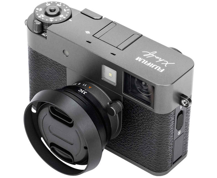 для Fujifilm X Half бленда чёрная круглая