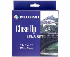 Набор макрофильтров 77 мм Fujimi Close-up +1 +2 +4